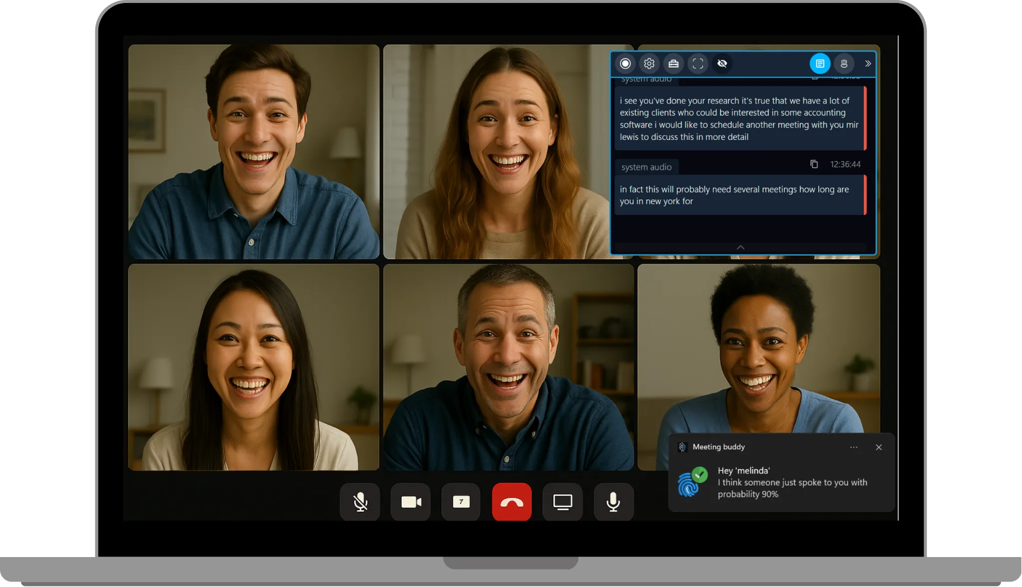 Happy users using Meeting Buddy